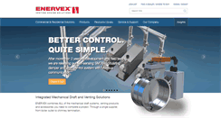 Desktop Screenshot of enervex.com